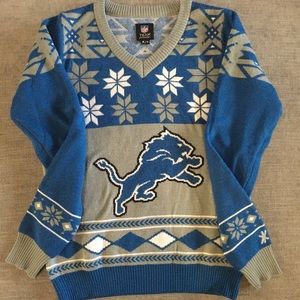 Detroit Lions Holiday Sweater